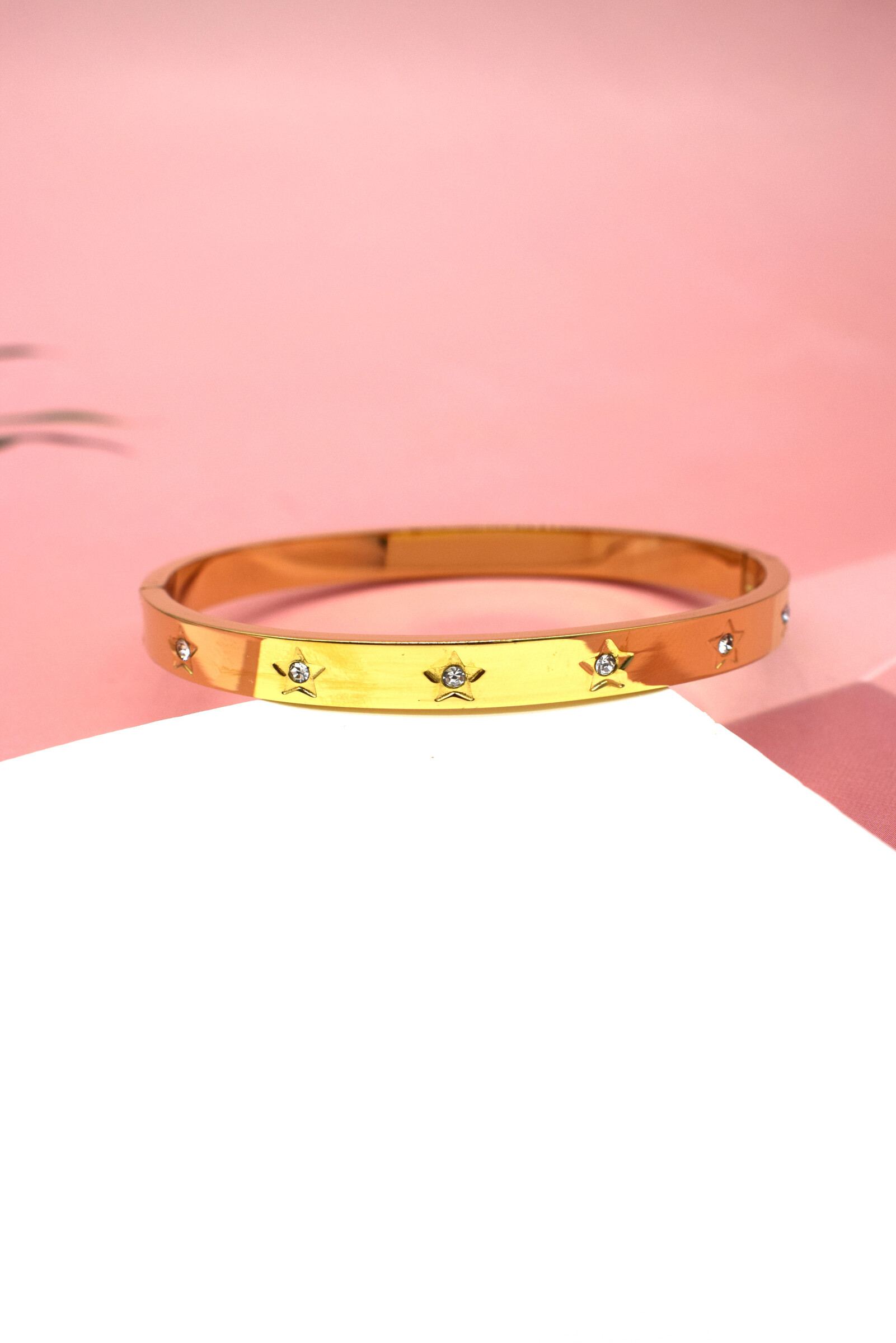 Grossiste Rouge Bonbons - Bracelet jonc en acier inoxydable