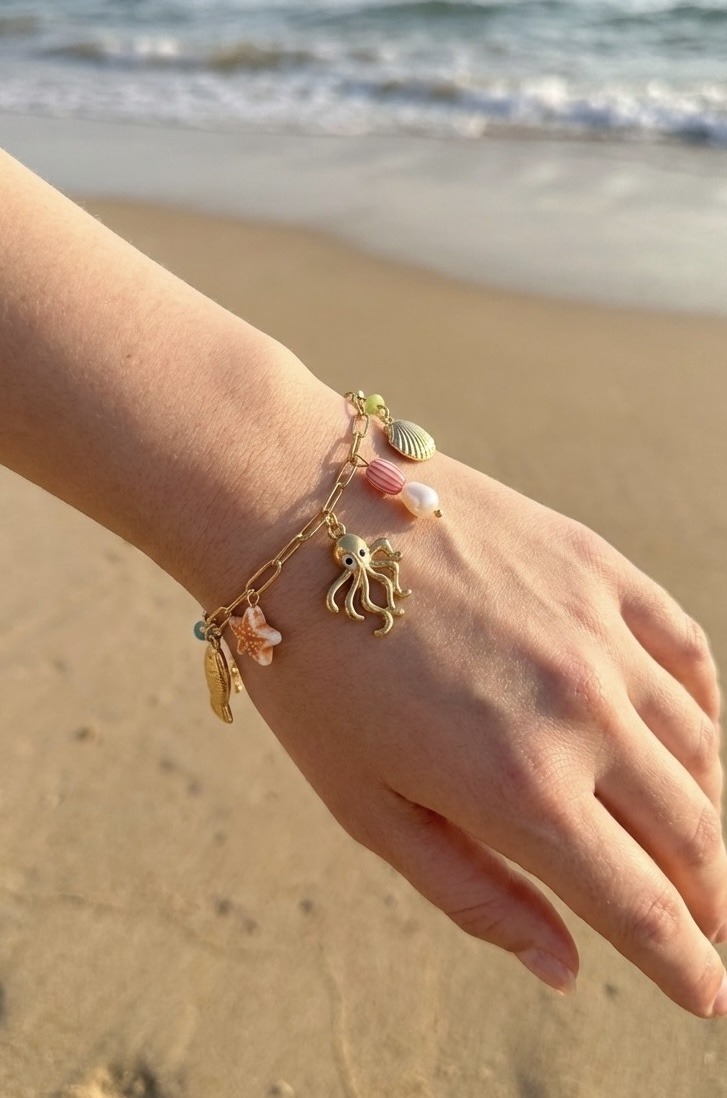 Mayorista Rouge Bonbons - PULSERA DE CHARMS DE ACERO INOXIDABLE