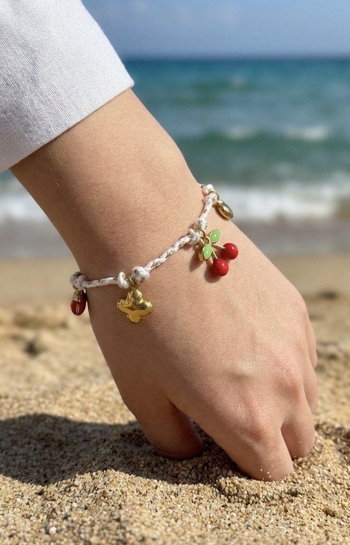 Mayorista Rouge Bonbons - PULSERA DE CHARMS DE ACERO INOXIDABLE
