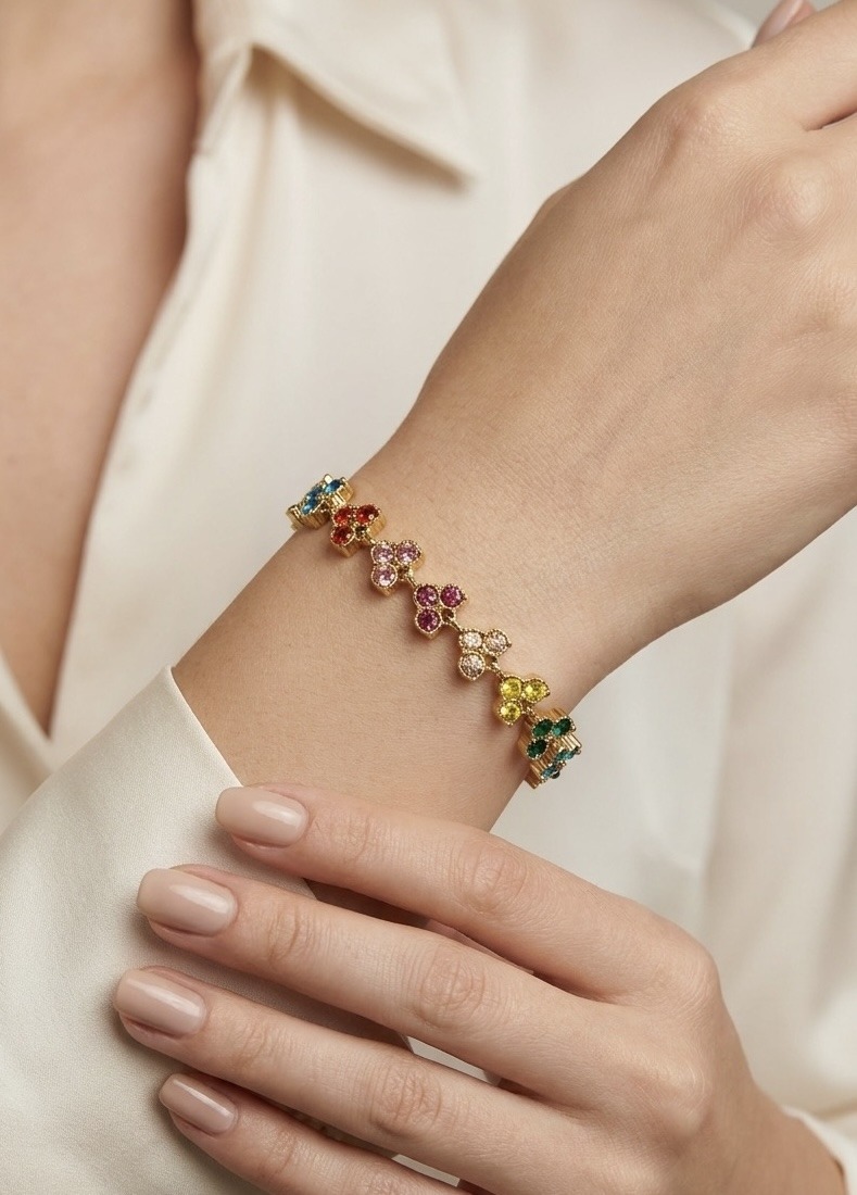 Grossista Rouge Bonbons - BRACCIALE IN ACCIAIO INOX
