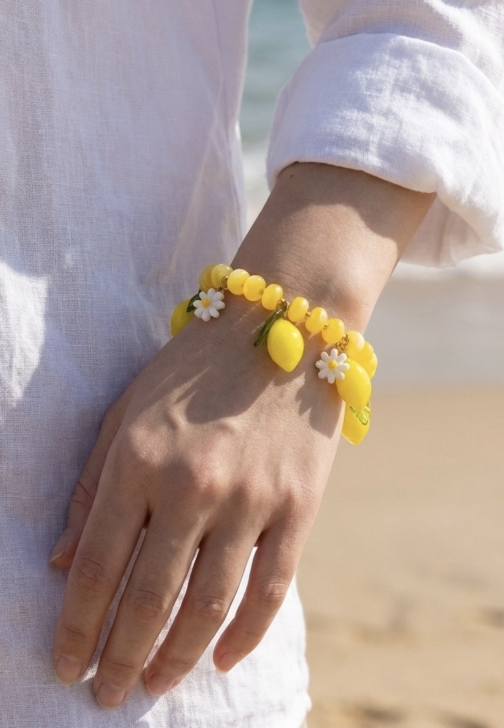 Grossista Rouge Bonbons - BRACCIALE CON CIONDOLI IN ACCIAIO INOSSIDABILE