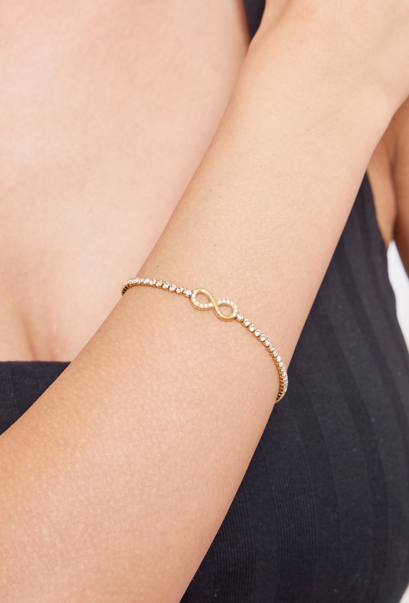Wholesaler Rouge Bonbons - Infinity stainless steel bracelet