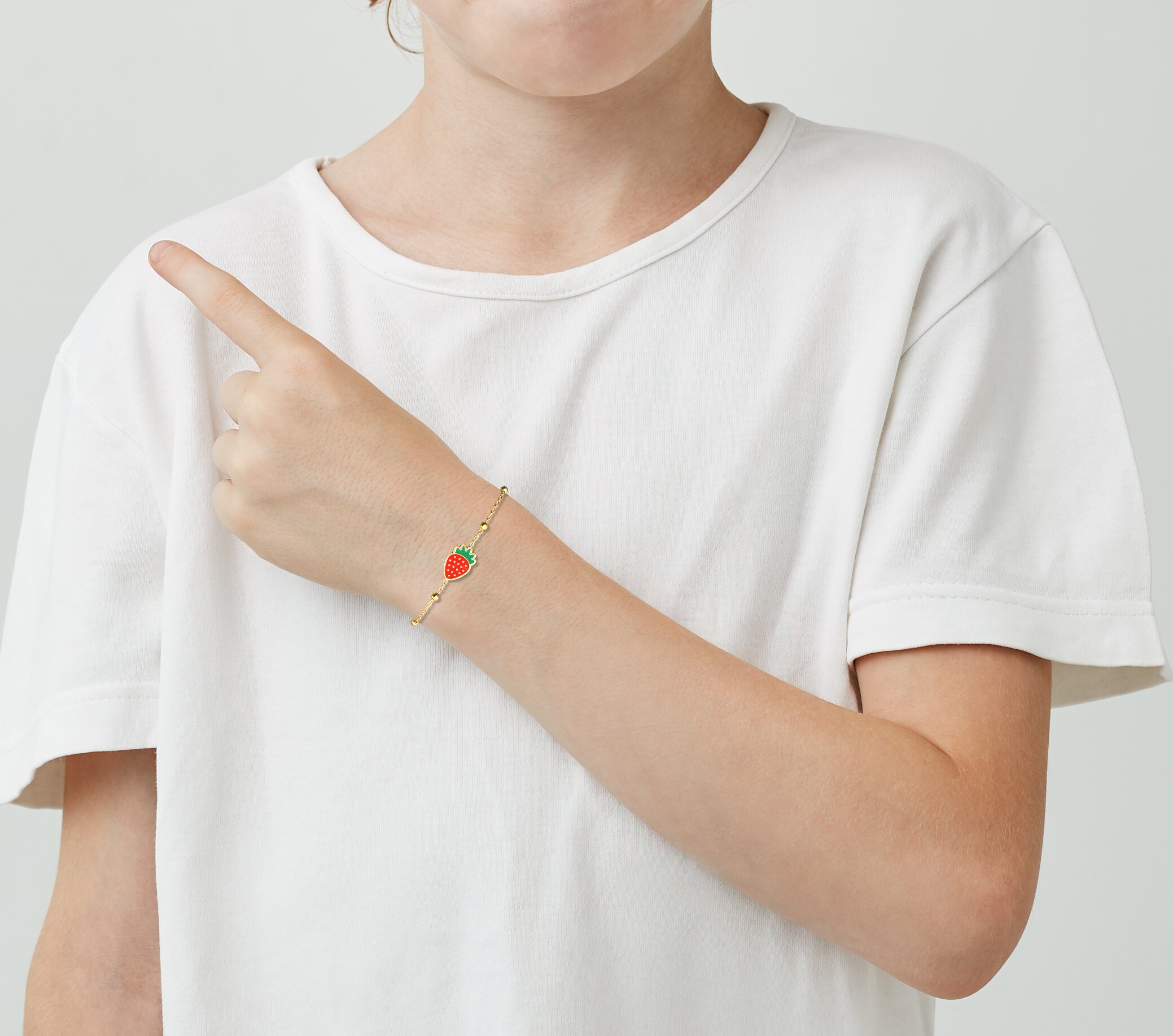 Wholesaler Rouge Bonbons - Kids' Stainless Steel Bracelet