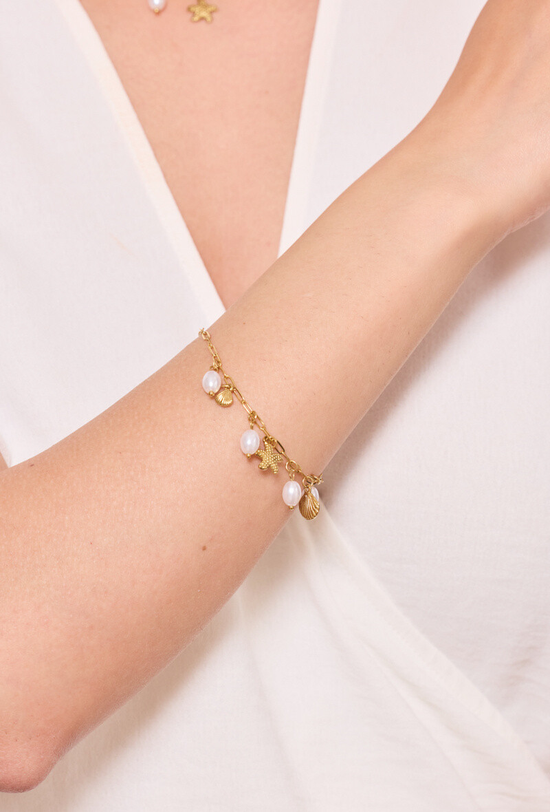 Grossiste Rouge Bonbons - BRACELET EN ACIER INOXYDABLE