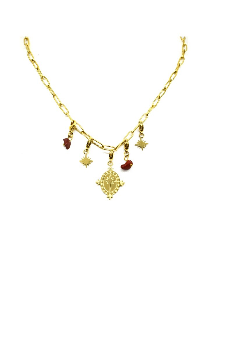 Grossiste Rouge Bonbons - COLLIER