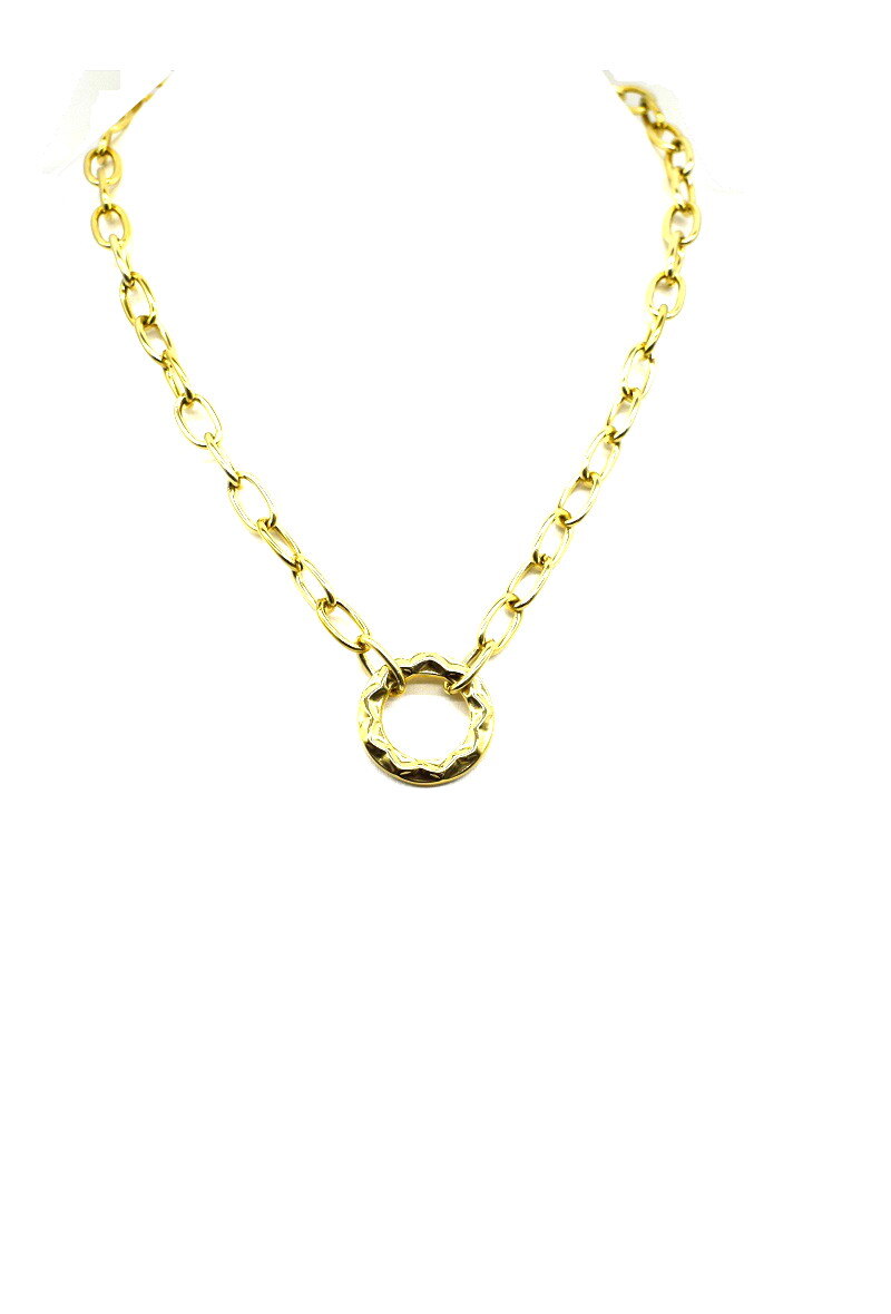 Grossiste Rouge Bonbons - COLLIER EN ACIER