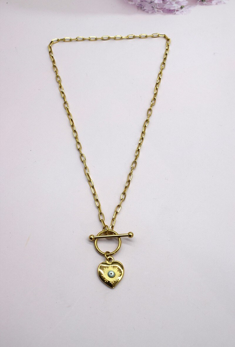 Grossiste Rouge Bonbons - COLLIER EN ACIER