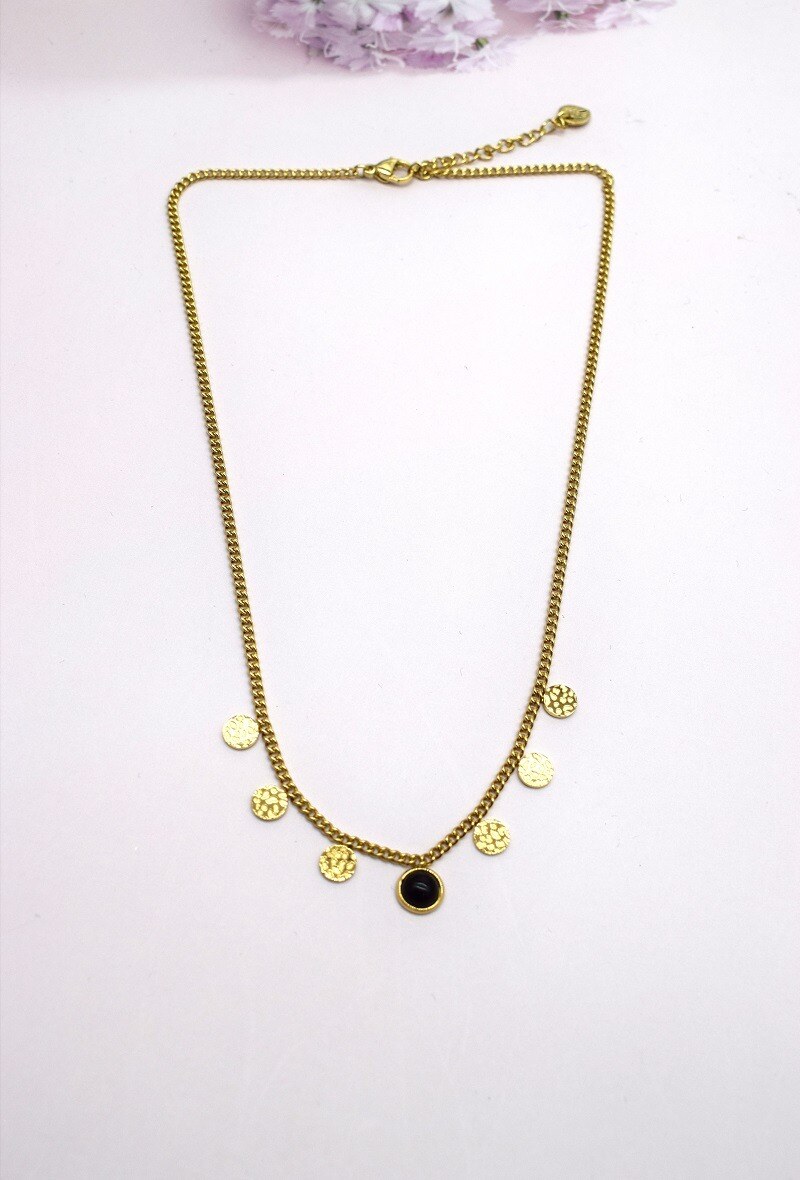 Grossiste Rouge Bonbons - COLLIER EN ACIER