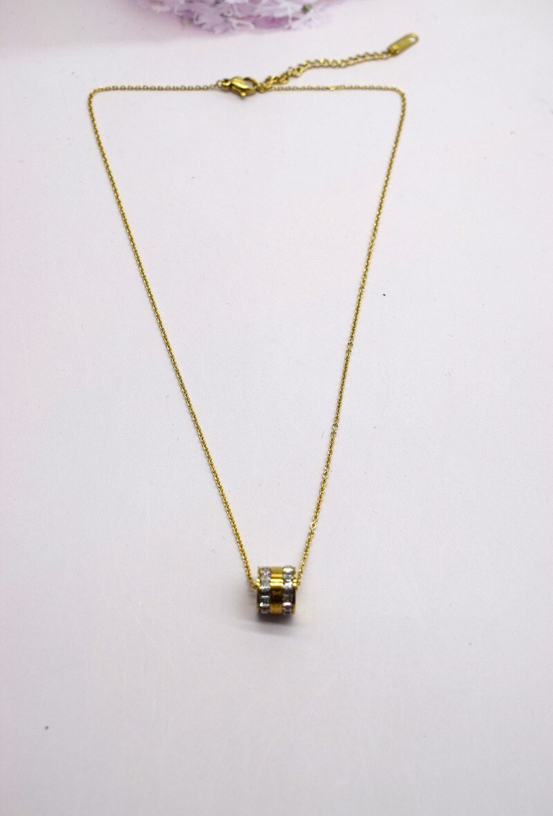 Grossiste Rouge Bonbons - COLLIER EN ACIER