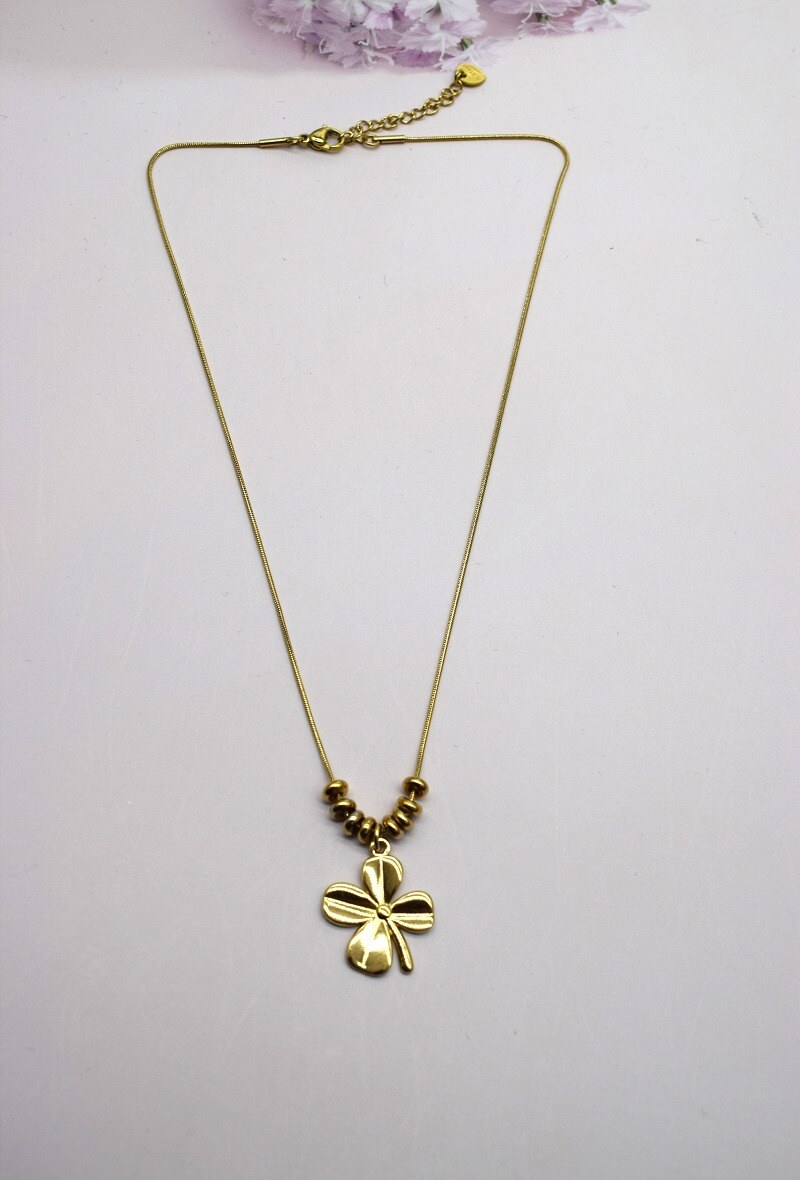Grossiste Rouge Bonbons - COLLIER EN ACIER