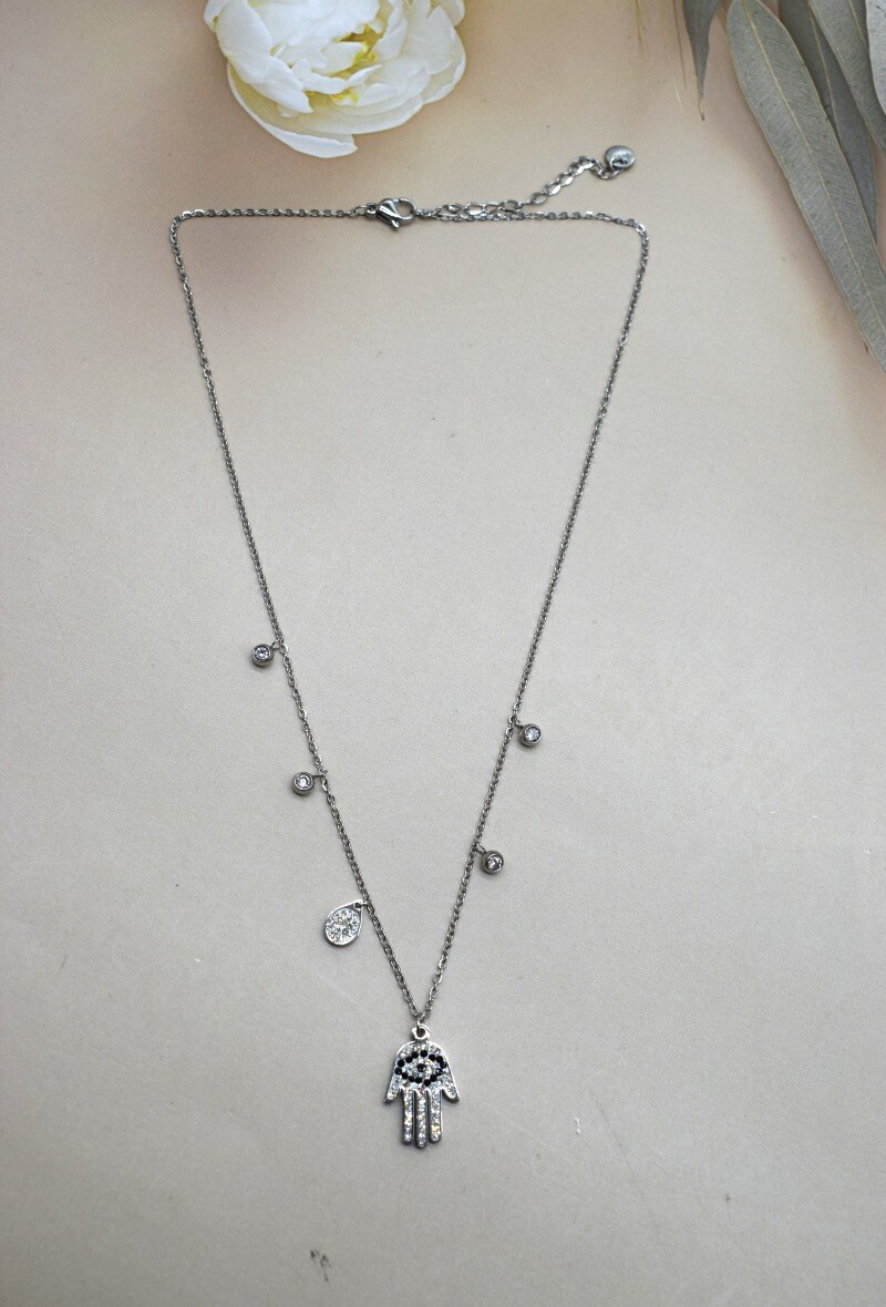 Grossiste Rouge Bonbons - COLLIER EN ACIER