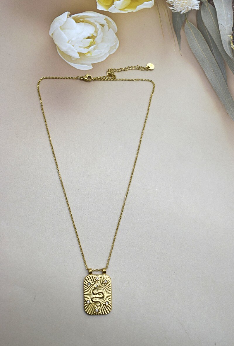 Grossiste Rouge Bonbons - COLLIER EN ACIER