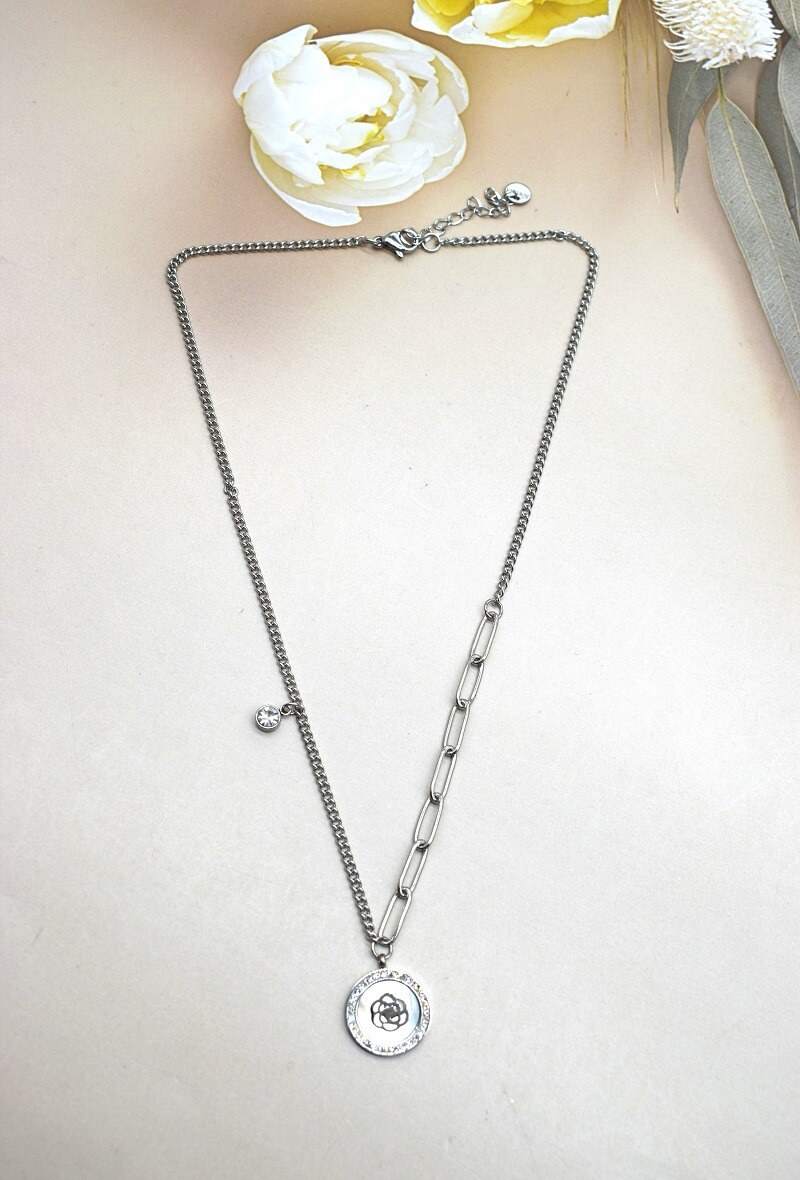Grossiste Rouge Bonbons - COLLIER EN ACIER