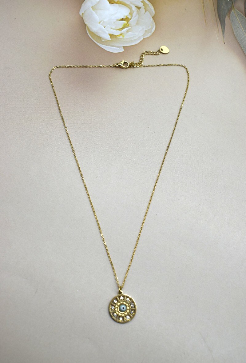 Grossiste Rouge Bonbons - COLLIER EN ACIER