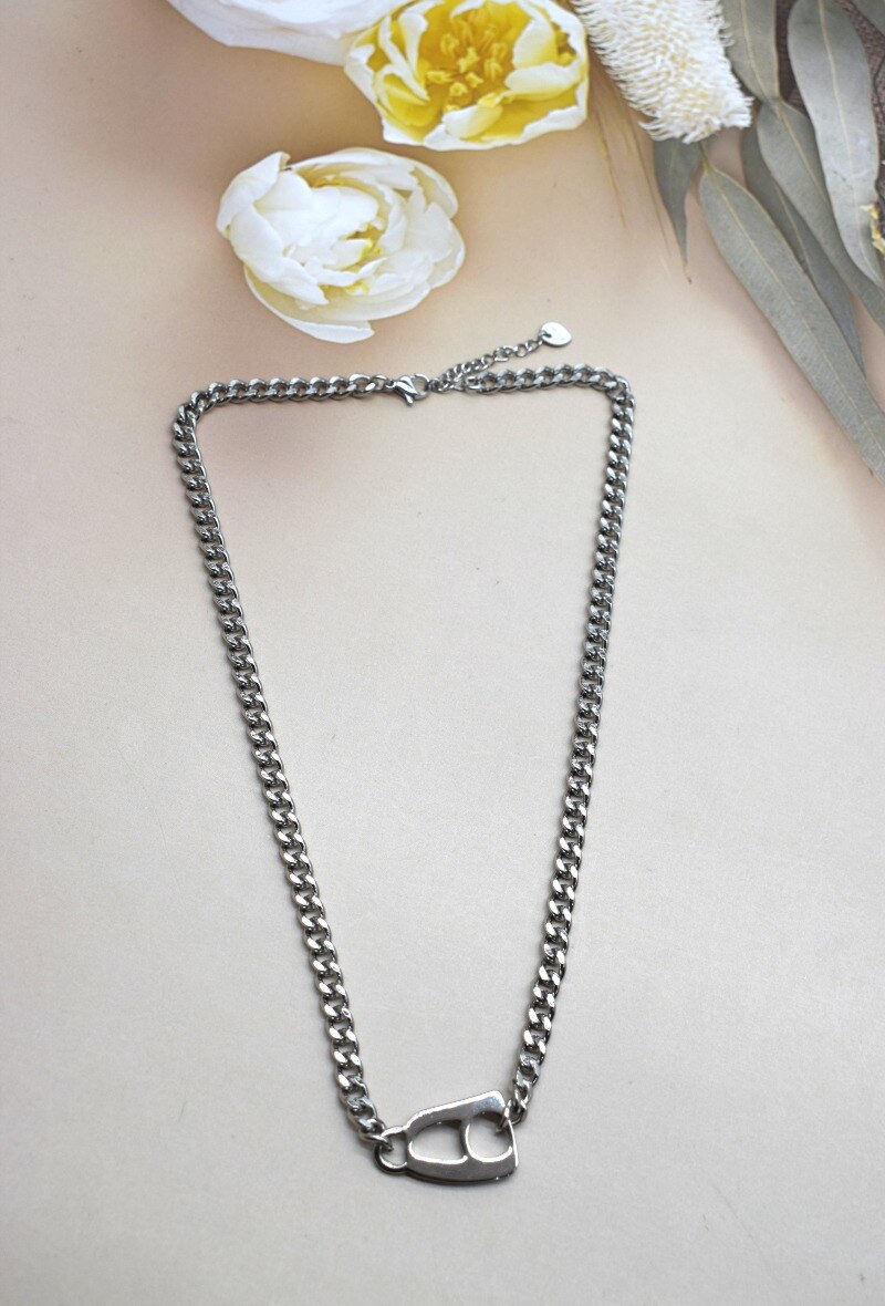 Grossiste Rouge Bonbons - COLLIER EN ACIER