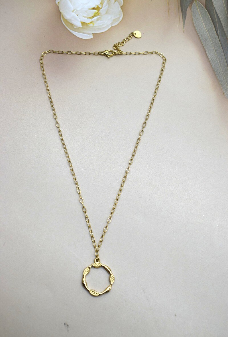 Grossiste Rouge Bonbons - COLLIER EN ACIER