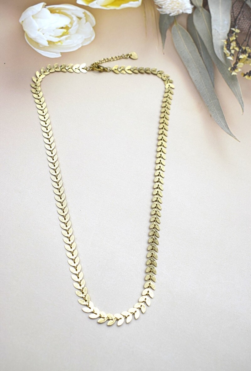 Grossiste Rouge Bonbons - COLLIER EN ACIER