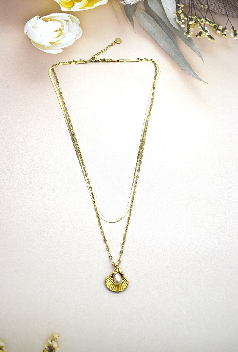 Grossiste Rouge Bonbons - COLLIER EN ACIER