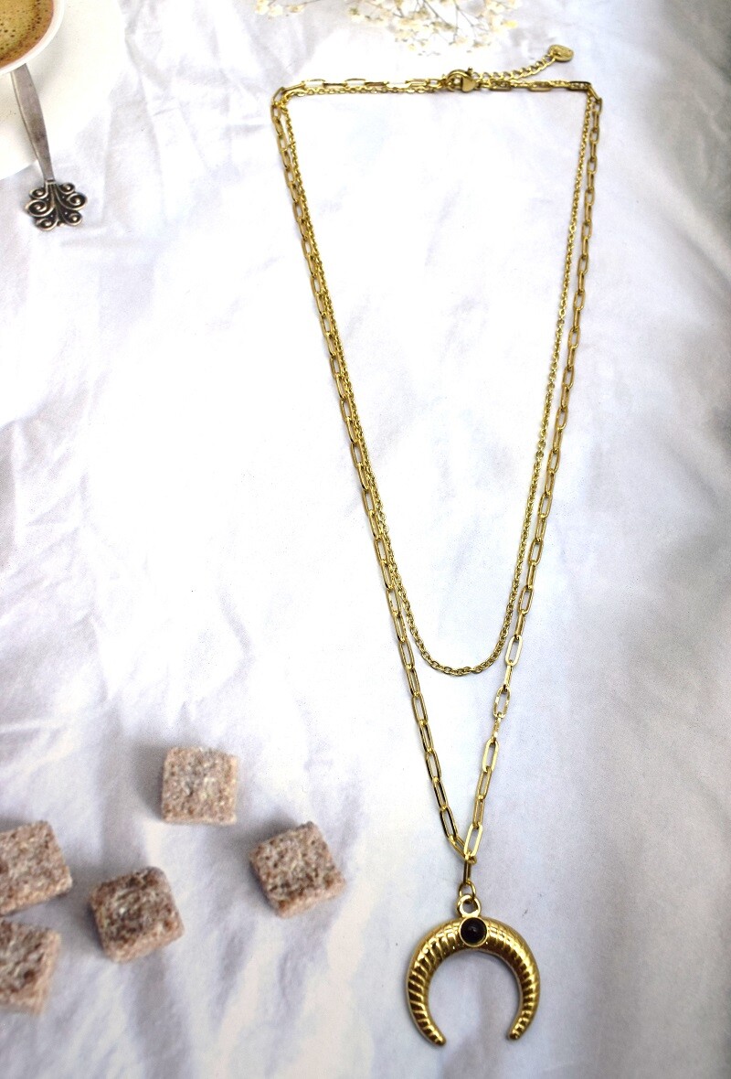 Grossiste Rouge Bonbons - COLLIER EN ACIER