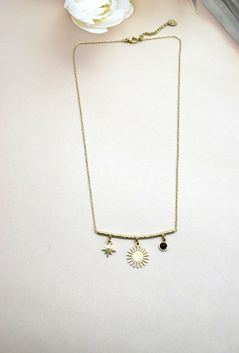 Grossiste Rouge Bonbons - COLLIER EN ACIER