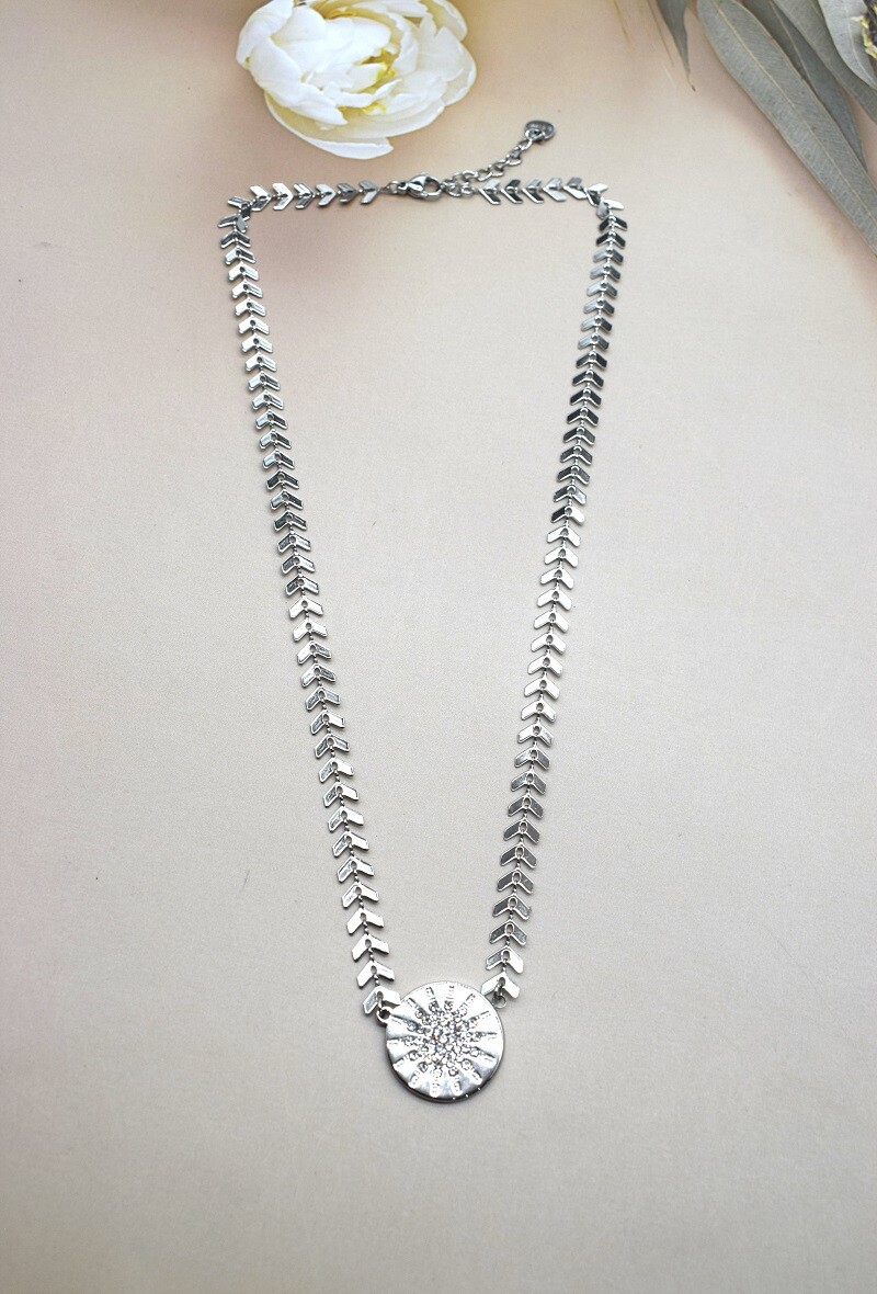 Grossiste Rouge Bonbons - COLLIER EN ACIER