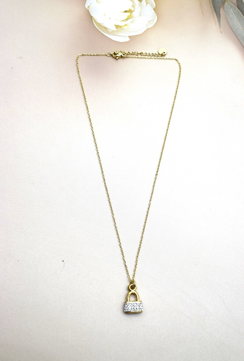 Grossiste Rouge Bonbons - COLLIER EN ACIER