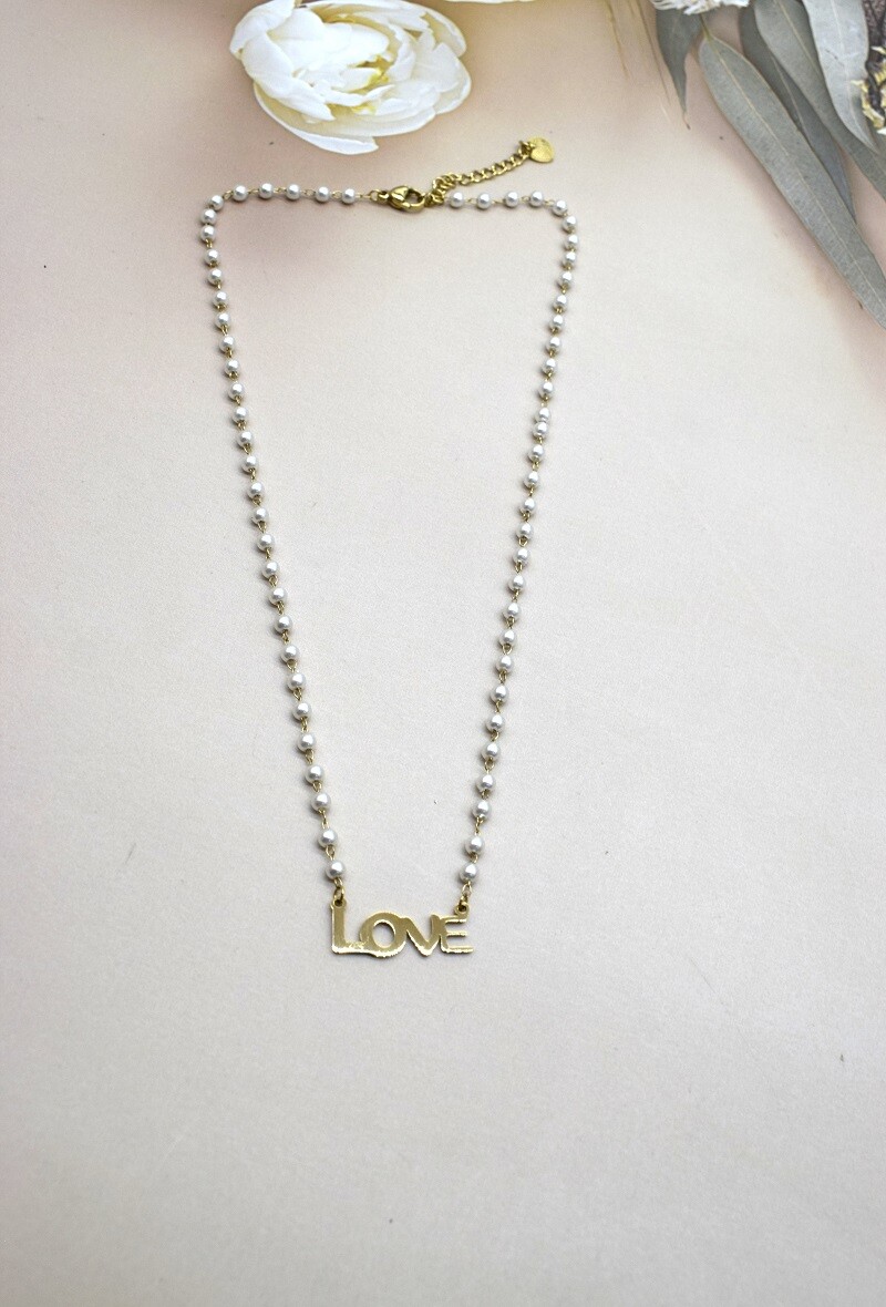 Grossiste Rouge Bonbons - COLLIER EN ACIER