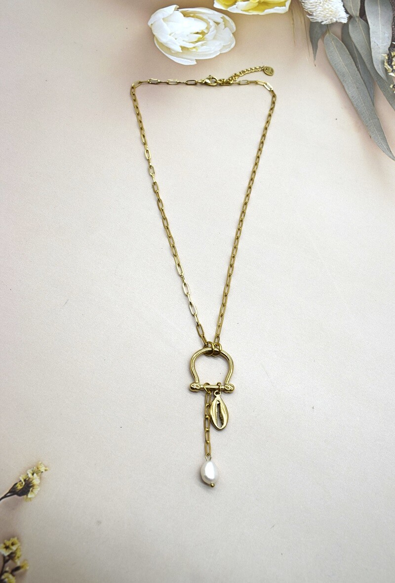 Grossiste Rouge Bonbons - COLLIER EN ACIER