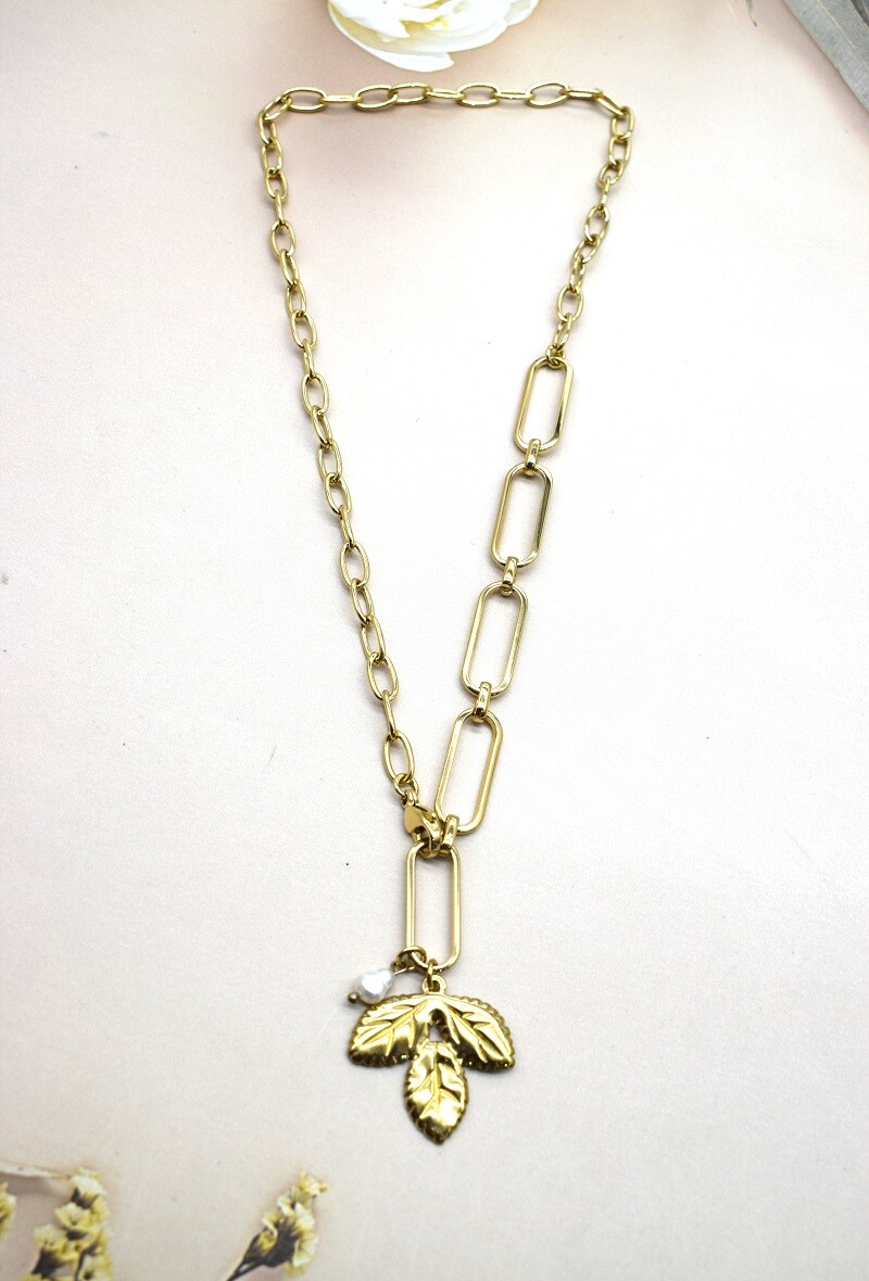Grossiste Rouge Bonbons - COLLIER EN ACIER