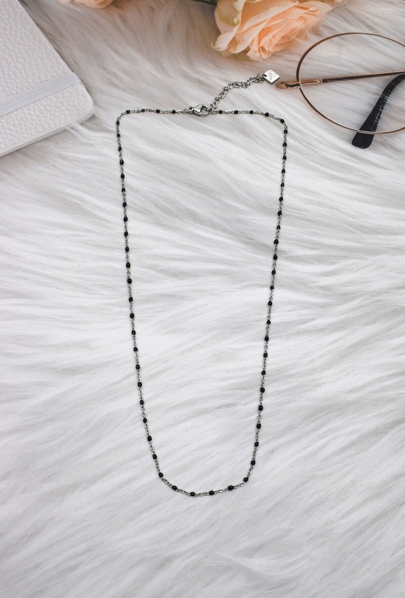 Grossiste Rouge Bonbons - COLLIER EN ACIER