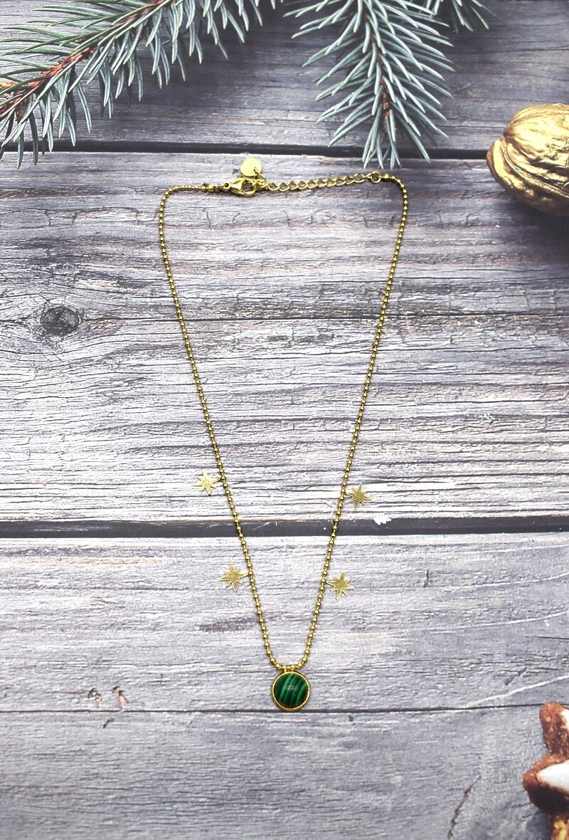 Grossiste Rouge Bonbons - COLLIER EN ACIER
