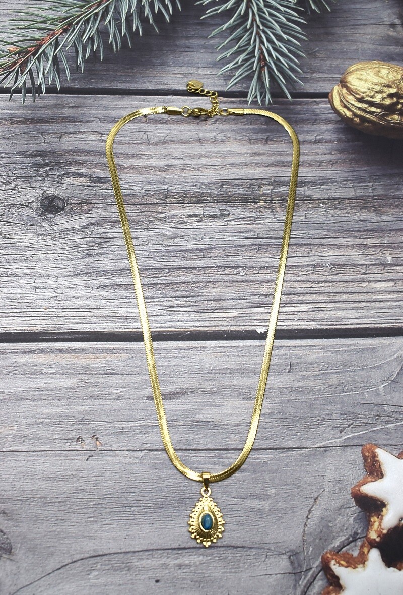 Grossiste Rouge Bonbons - COLLIER EN ACIER