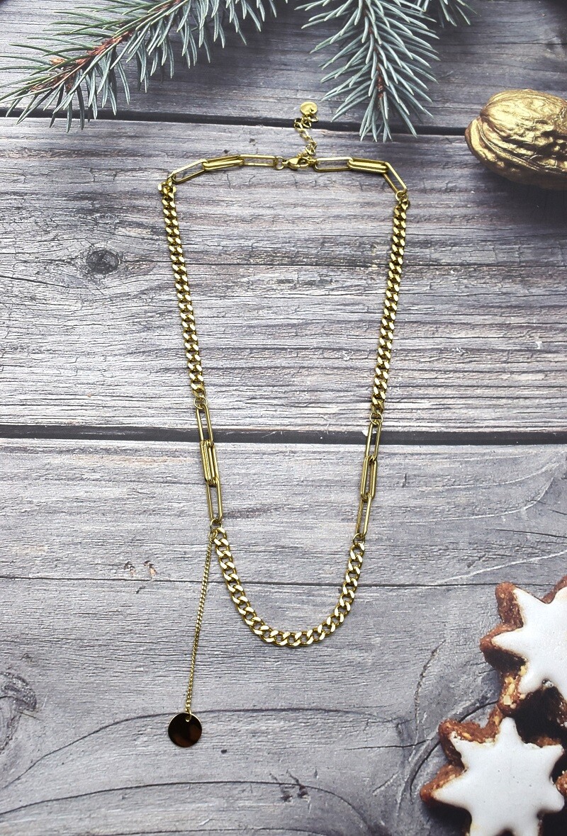 Grossiste Rouge Bonbons - COLLIER EN ACIER