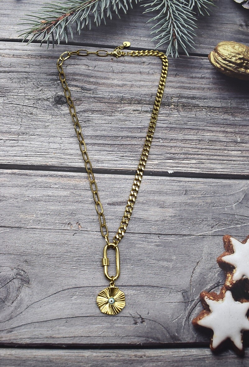 Grossiste Rouge Bonbons - COLLIER EN ACIER