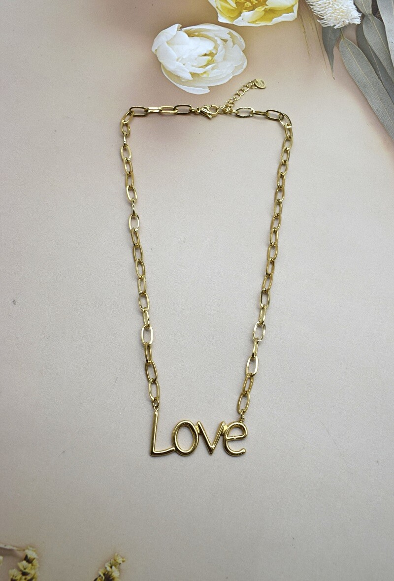 Grossiste Rouge Bonbons - COLLIER EN ACIER