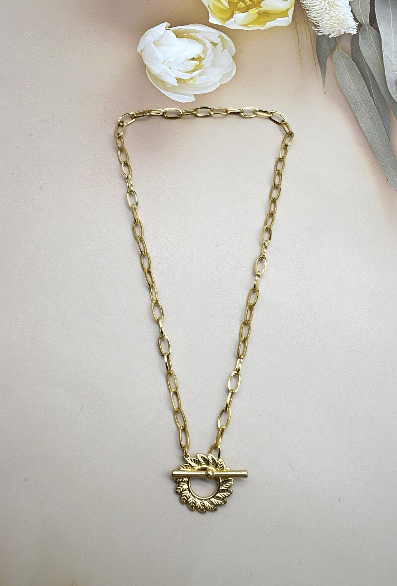 Grossiste Rouge Bonbons - COLLIER EN ACIER