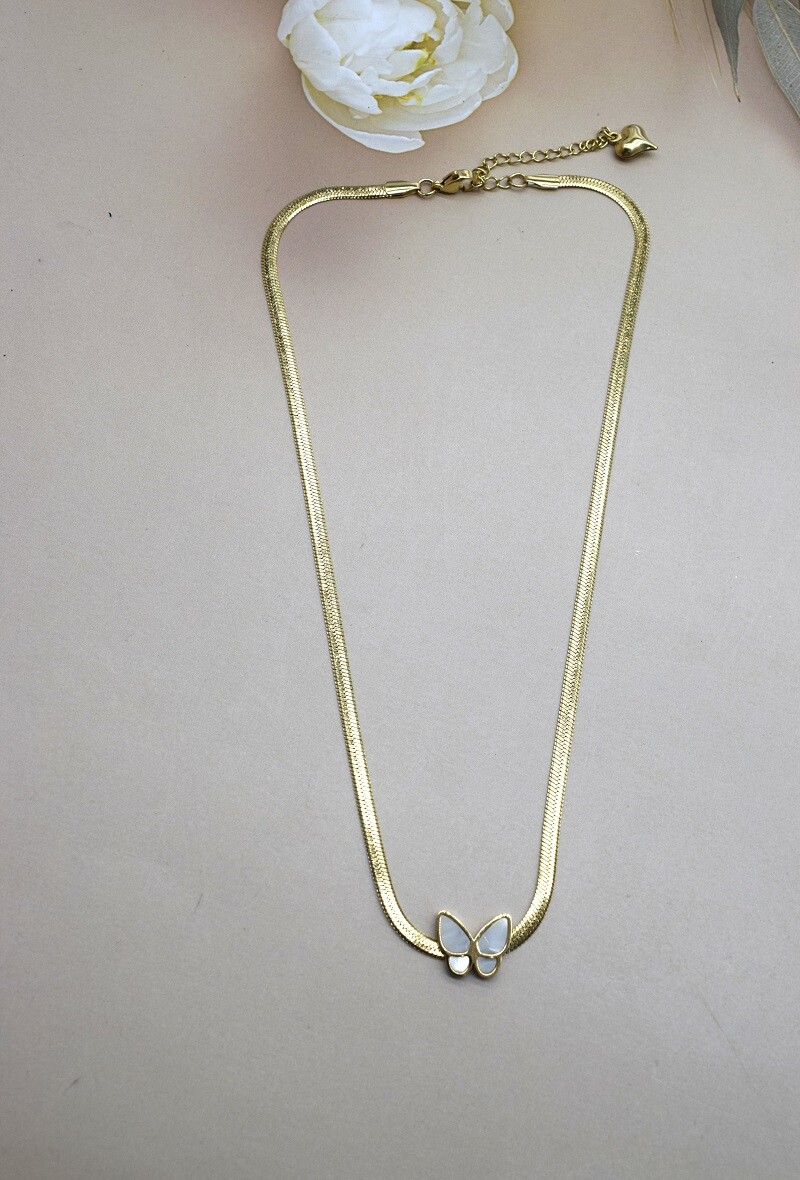 Grossiste Rouge Bonbons - COLLIER EN ACIER
