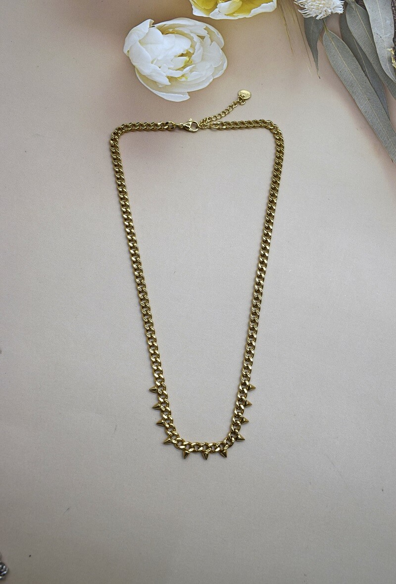 Grossiste Rouge Bonbons - COLLIER EN ACIER