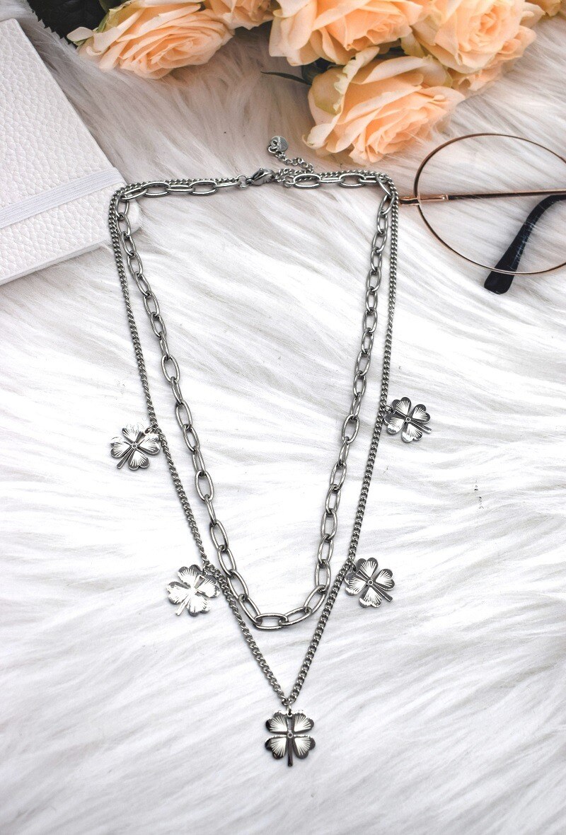 Grossiste Rouge Bonbons - COLLIER EN ACIER