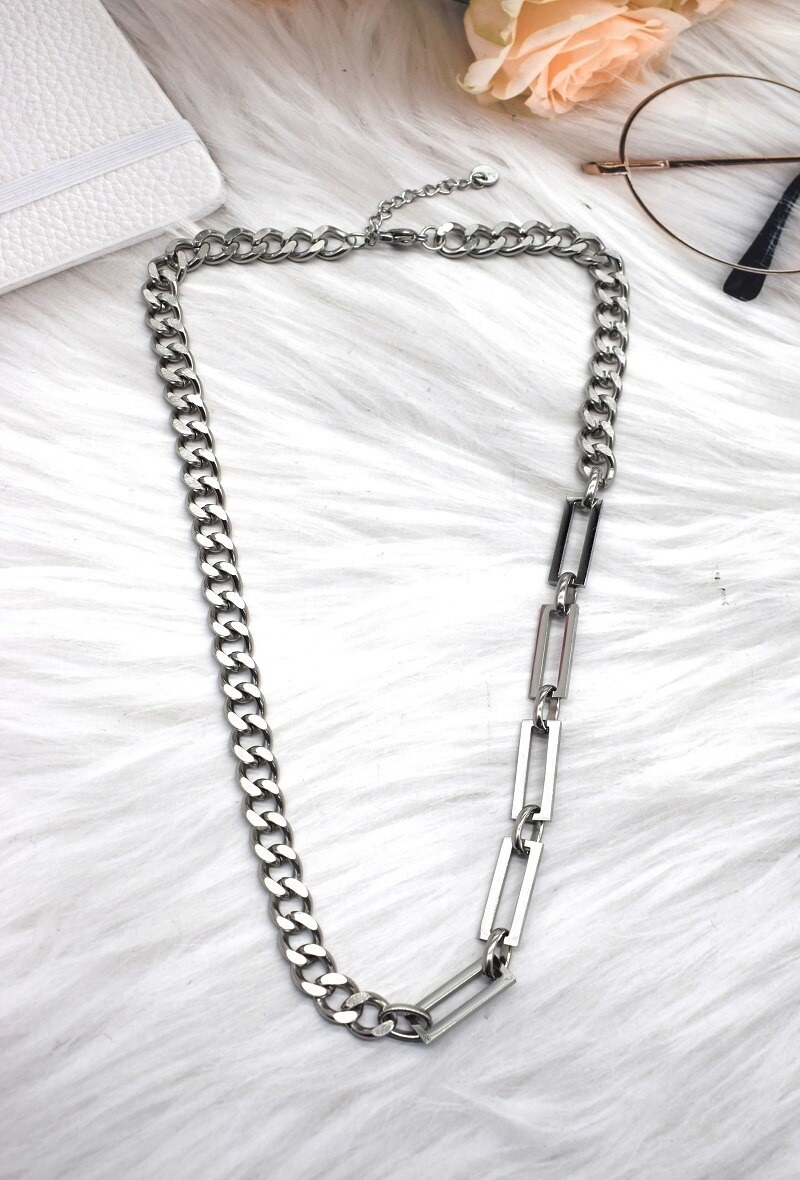 Grossiste Rouge Bonbons - COLLIER EN ACIER