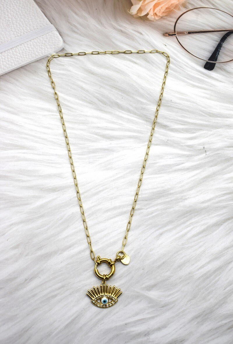 Grossiste Rouge Bonbons - COLLIER EN ACIER