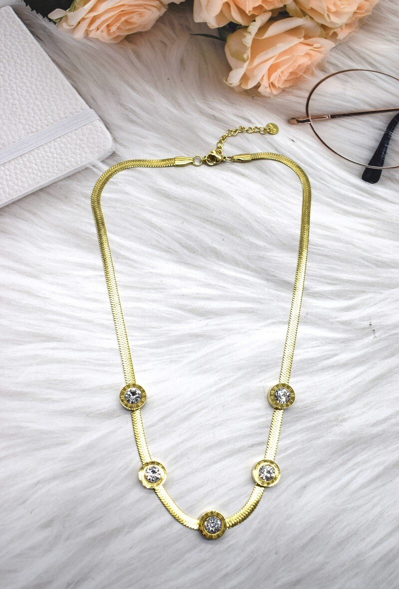 Grossiste Rouge Bonbons - COLLIER EN ACIER