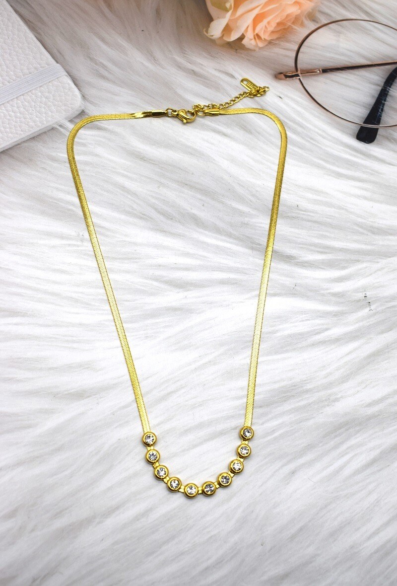 Grossiste Rouge Bonbons - COLLIER EN ACIER