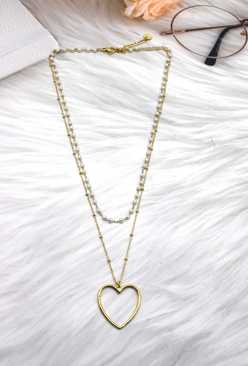 Grossiste Rouge Bonbons - COLLIER EN ACIER
