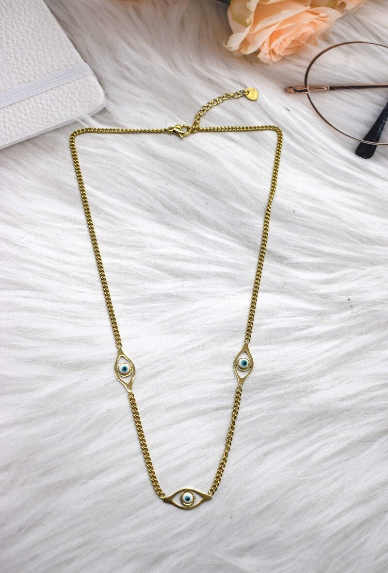 Grossiste Rouge Bonbons - COLLIER EN ACIER