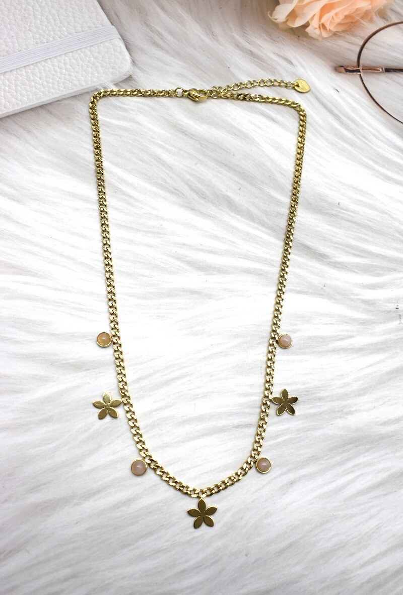 Grossiste Rouge Bonbons - COLLIER EN ACIER