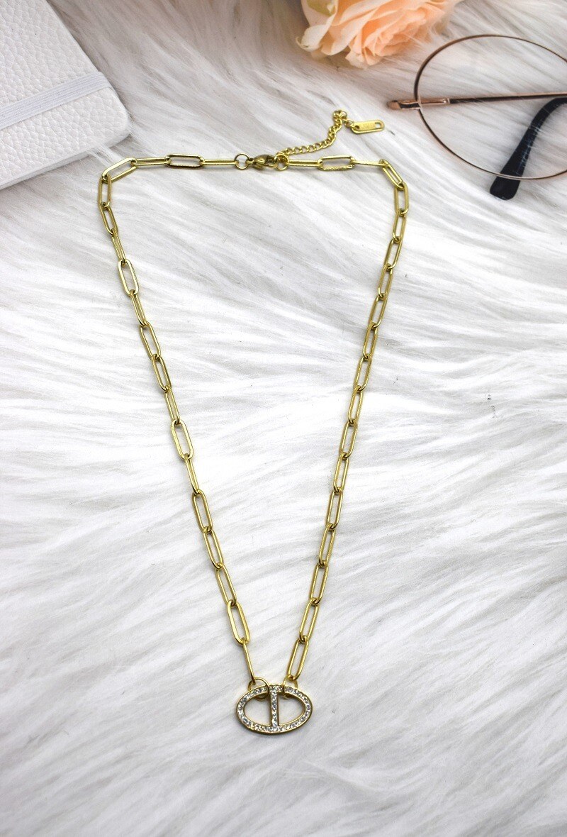 Grossiste Rouge Bonbons - COLLIER EN ACIER