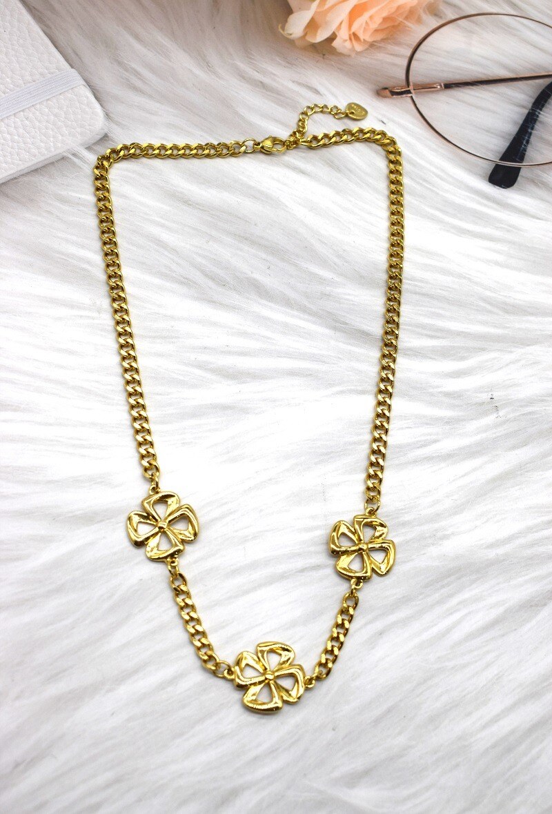 Grossiste Rouge Bonbons - COLLIER EN ACIER
