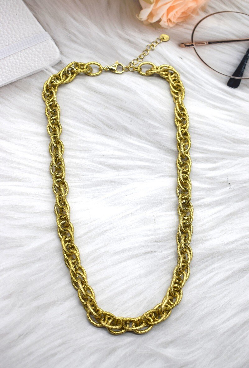 Grossiste Rouge Bonbons - COLLIER EN ACIER