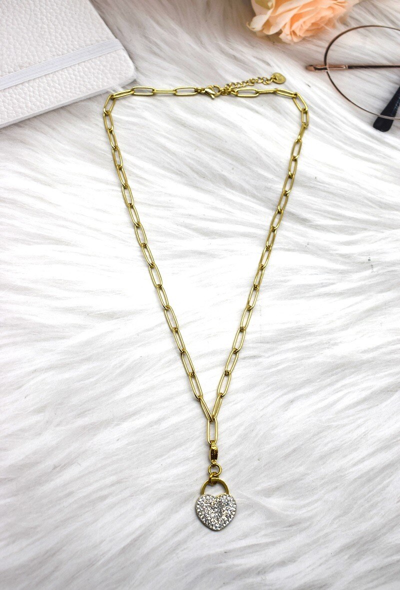 Grossiste Rouge Bonbons - COLLIER EN ACIER